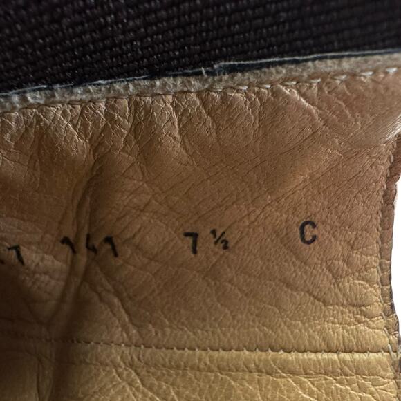 Salvatore Ferragamo Italy Brown Leather Buckle Pointed Toe Heeled Short Boot 7.5 - Picture 6 of 8